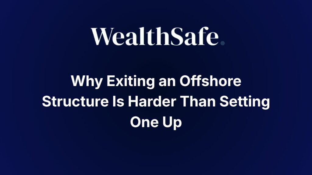 Why Exiting an Offshore Structure Is Harder Than Setting One Up