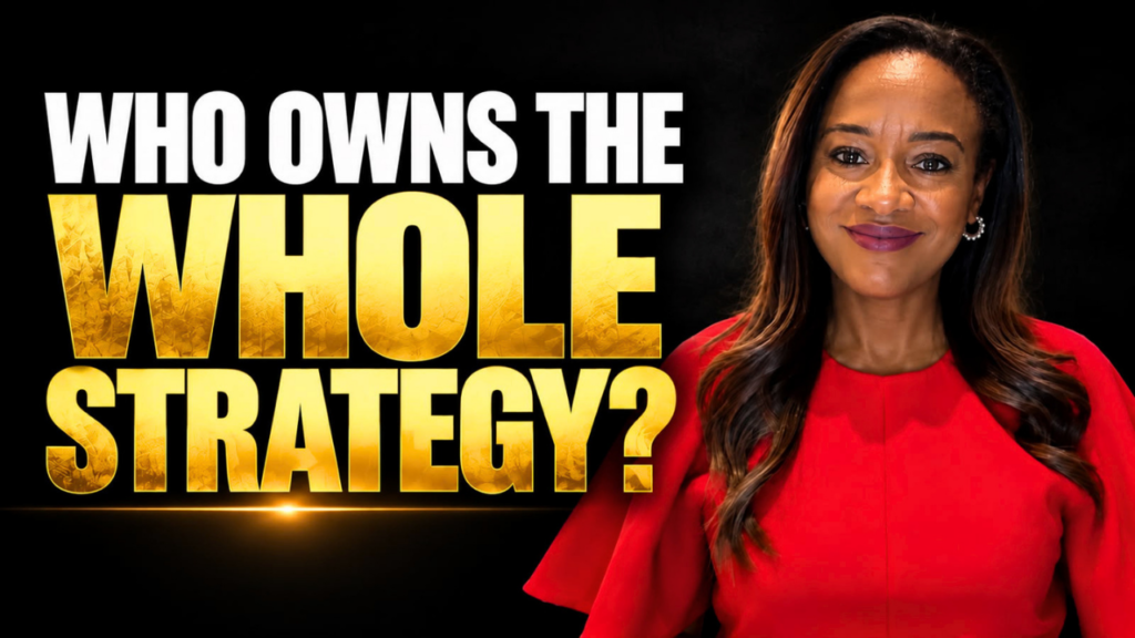 You Have Good Advisers. But Who Is Designing the Whole Strategy?